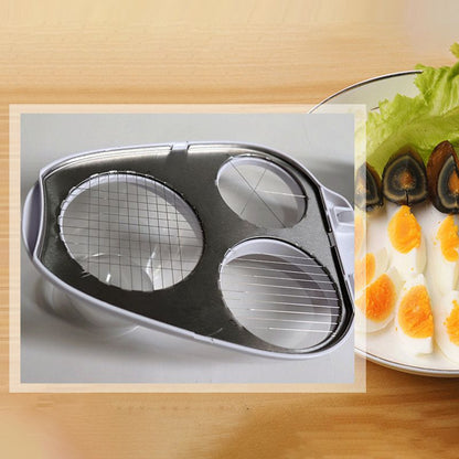 EggMaster™ 3-in-1 multifunctionele eiersnijder | 1+1 GRATIS