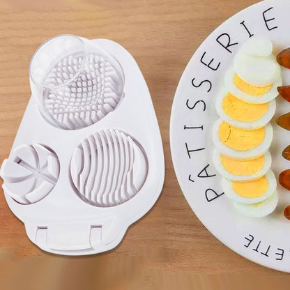 EggMaster™ 3-in-1 multifunctionele eiersnijder | 1+1 GRATIS