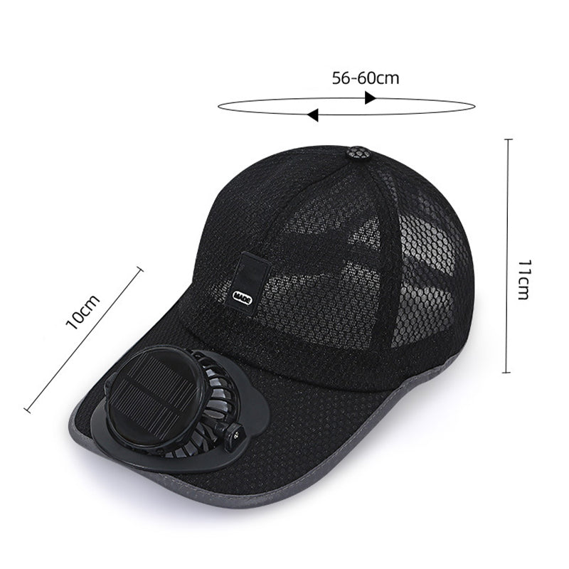SunGuard™ ademende baseballpet met zonneklep
