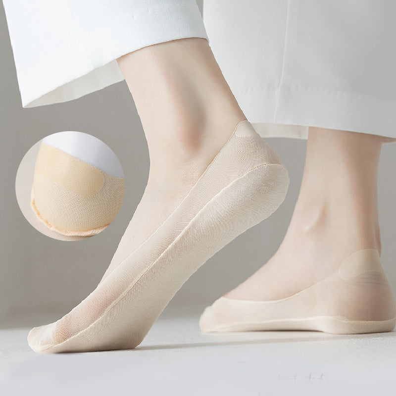 SilkyStep™ – Onzichtbare mesh bootsokken voor dames | 50% korting