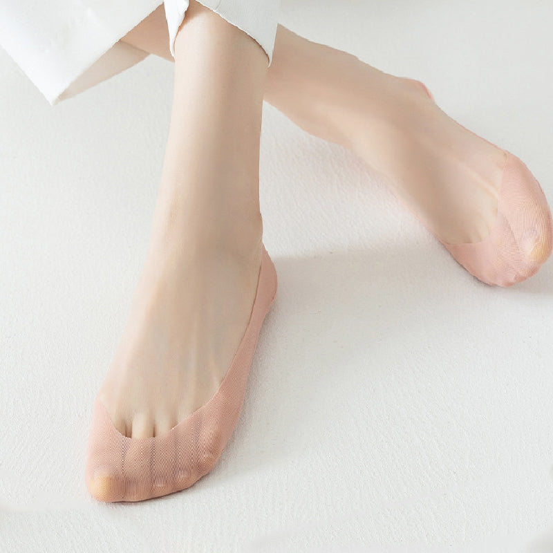 SilkyStep™ – Onzichtbare mesh bootsokken voor dames | 50% korting