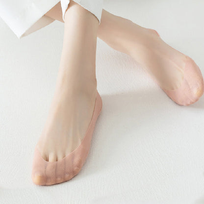 SilkyStep™ – Onzichtbare mesh bootsokken voor dames | 50% korting