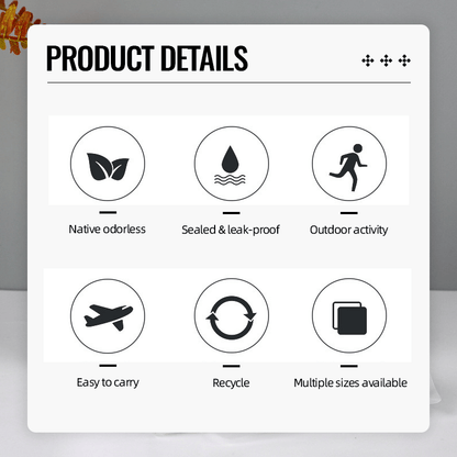 TravelFill™ cosmetische reistassen (set van 40)