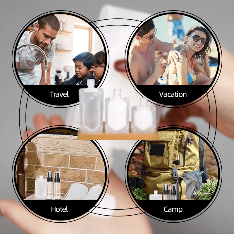 TravelFill™ cosmetische reistassen (set van 40)