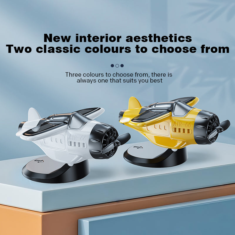 SkyGlow™ Solar Vliegtuig Auto Ornament