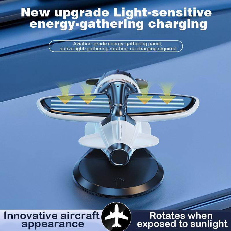 SkyGlow™ Solar Vliegtuig Auto Ornament