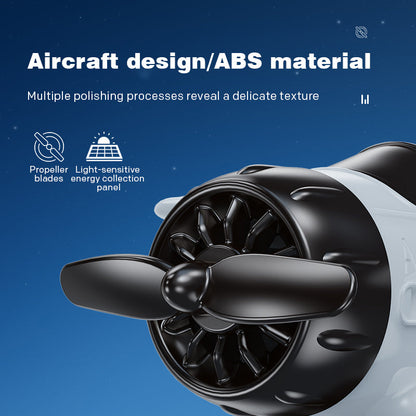 SkyGlow™ Solar Vliegtuig Auto Ornament