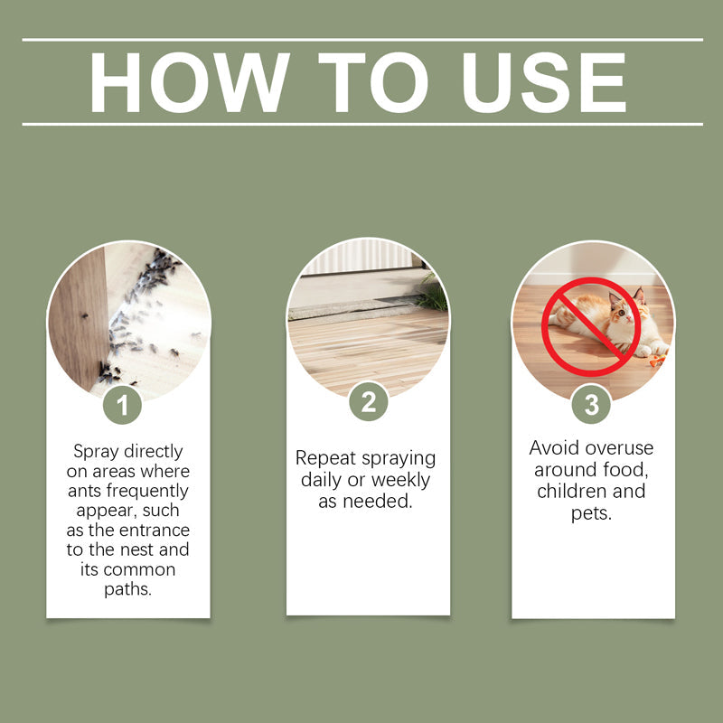 AntAway™ Krachtige Mierenspray | 1+1 GRATIS