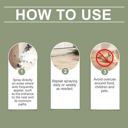 AntAway™ Krachtige Mierenspray | 1+1 GRATIS
