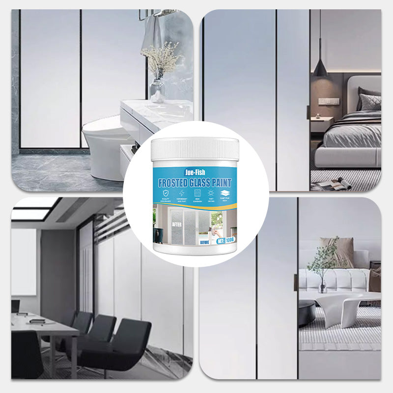 GlassGuard™ – Waterdichte matglasverf met kwast | 1+1 GRATIS