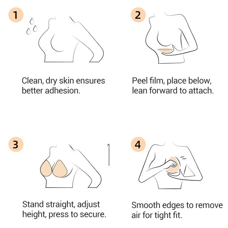 LiftShape Pads – Onzichtbaar push-up-effect | 1+1 GRATIS