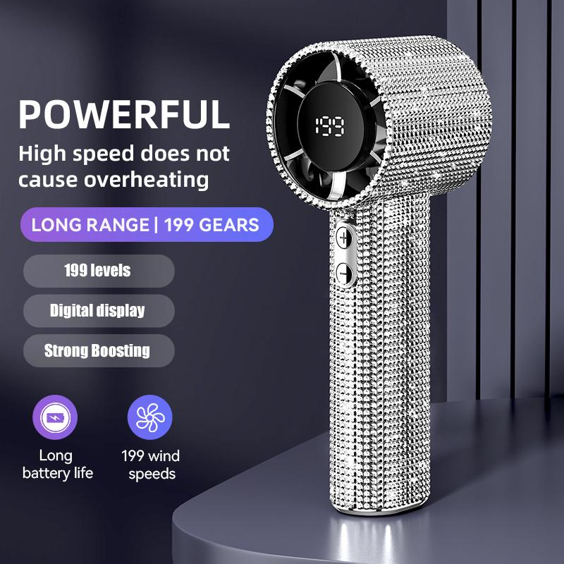 FanLux® S5 Full Diamond Turbo Fan | 50% KORTING