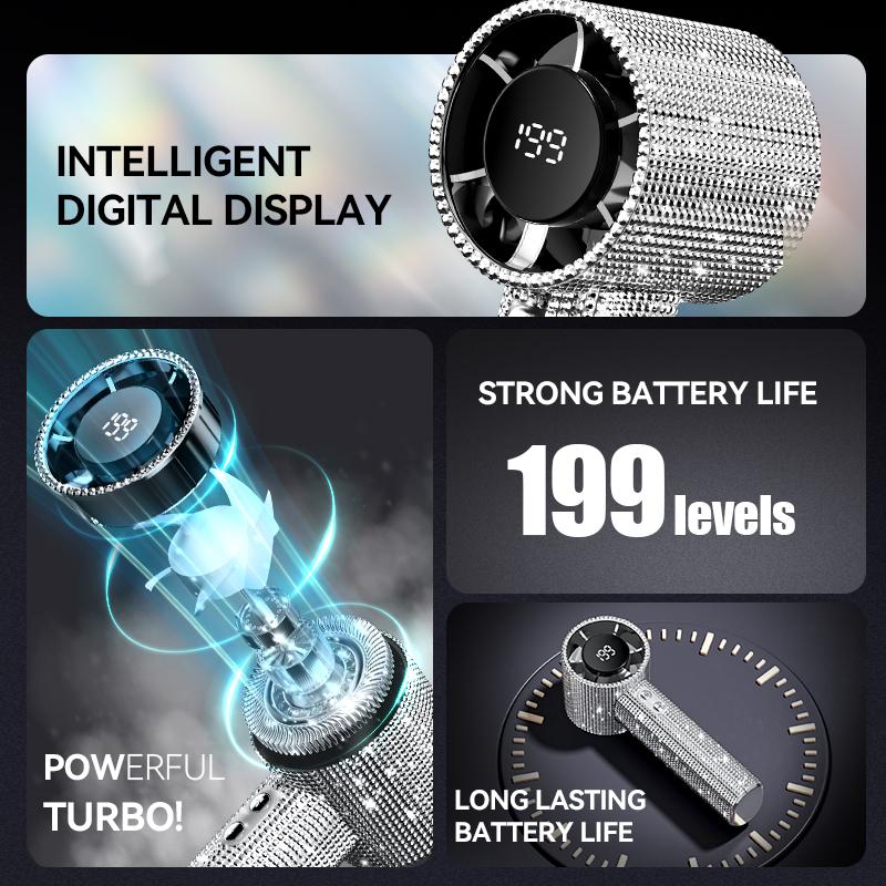 FanLux® S5 Full Diamond Turbo Fan | 50% KORTING