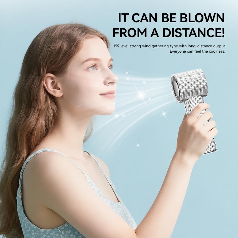 FanLux® S5 Full Diamond Turbo Fan | 50% KORTING