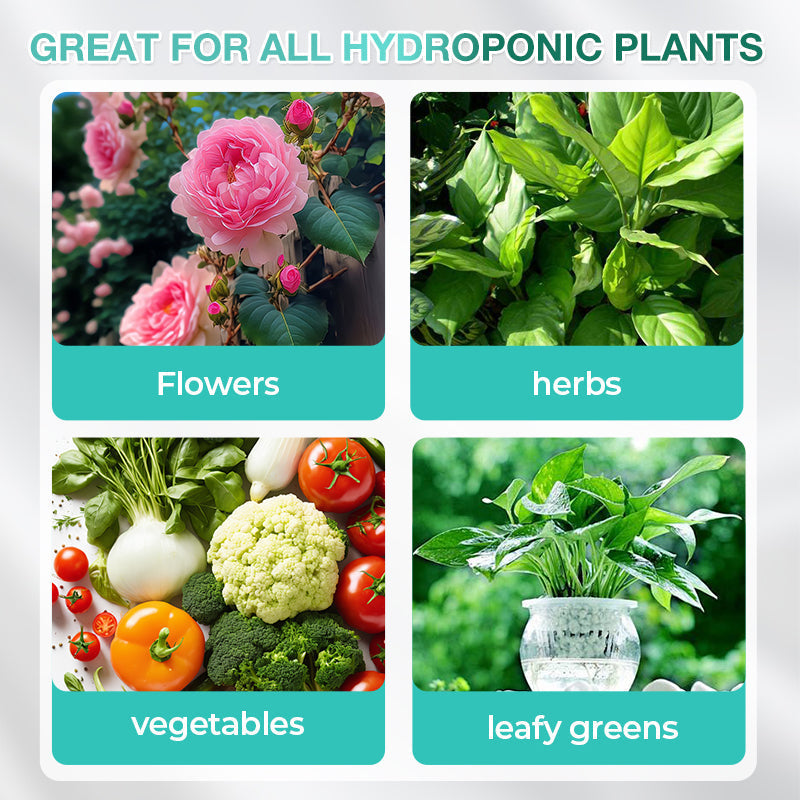 HydroGrow – Hydroponische voedingsoplossing | 1+2 GRATIS