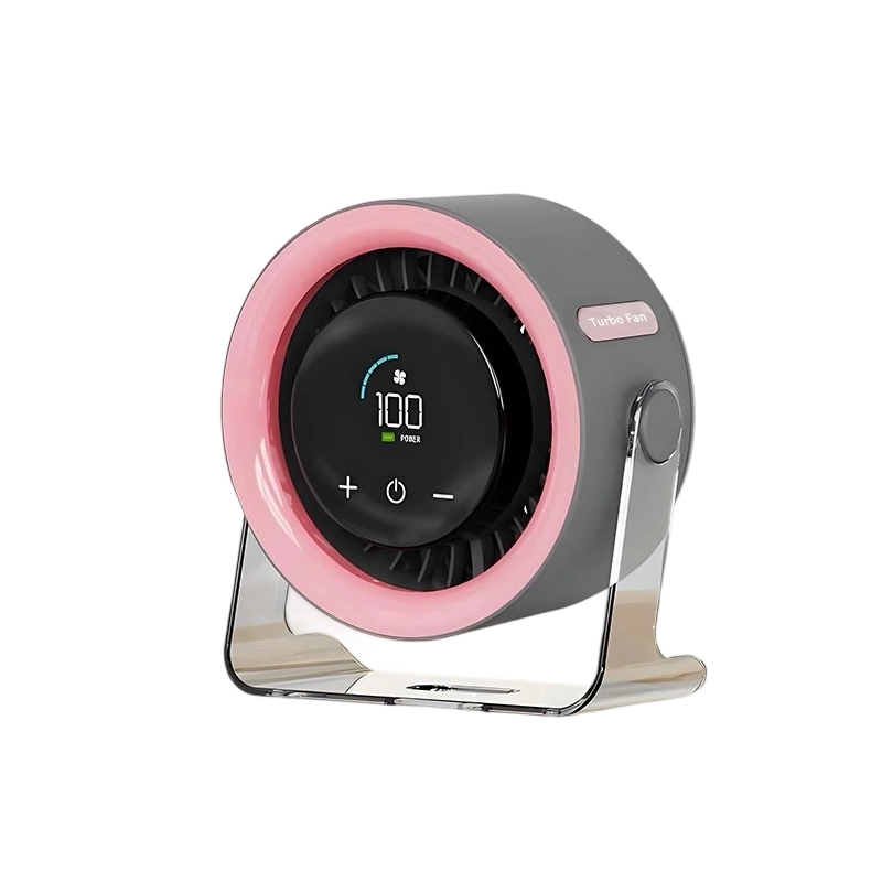 CoolFlex™ 100-snelheden mini-bureauventilator met digitaal display