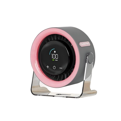 CoolFlex™ 100-snelheden mini-bureauventilator met digitaal display