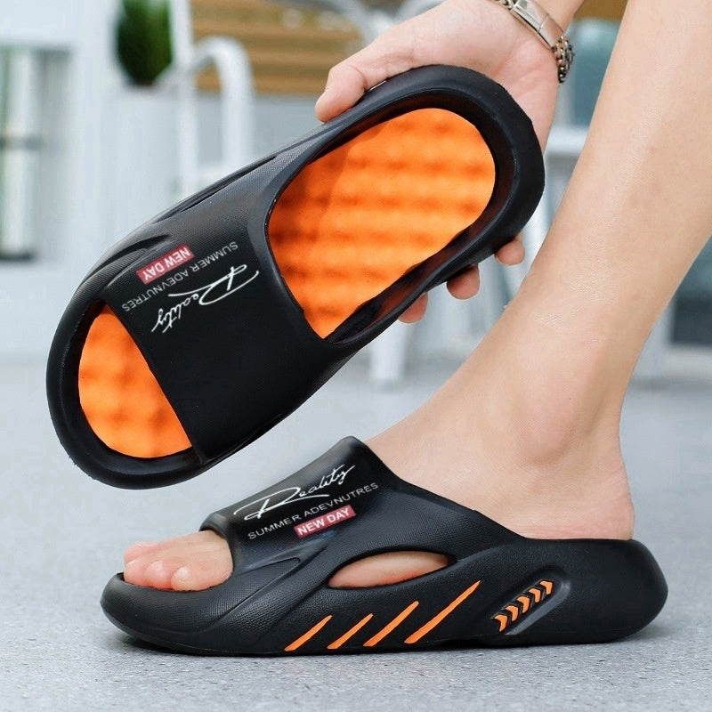 CloudStep™ Antislip badslippers met dikke zool voor heren