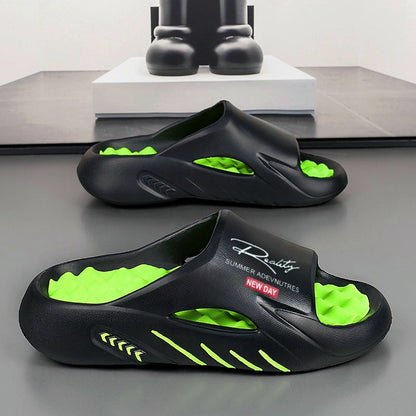 CloudStep™ Antislip badslippers met dikke zool voor heren