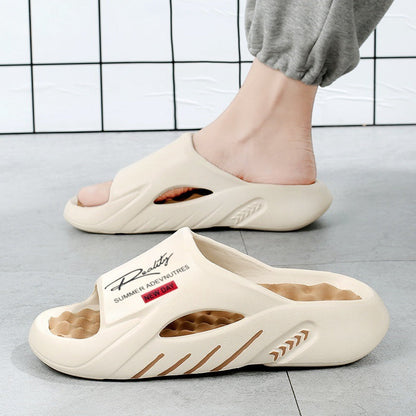 CloudStep™ Antislip badslippers met dikke zool voor heren