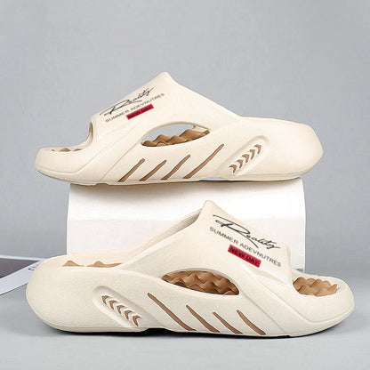 CloudStep™ Antislip badslippers met dikke zool voor heren