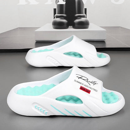 CloudStep™ Antislip badslippers met dikke zool voor heren