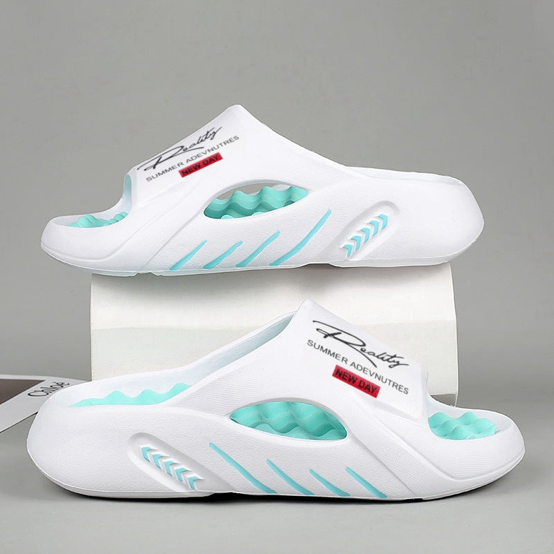 CloudStep™ Antislip badslippers met dikke zool voor heren