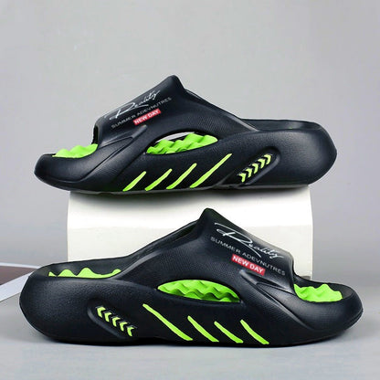 CloudStep™ Antislip badslippers met dikke zool voor heren