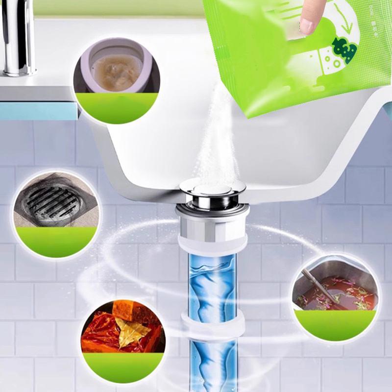 DrainPro – Krachtige afvoerontstoppingspoeder 80 g | 1+2 GRATIS