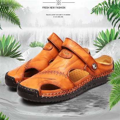 HeritageStep™ – Handgemaakte leren sandalen | 50% KORTING