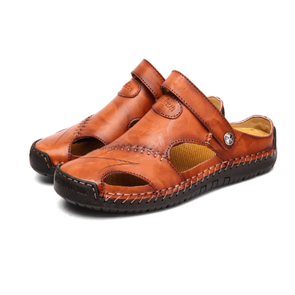 HeritageStep™ – Handgemaakte leren sandalen | 50% KORTING