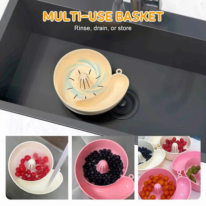 FreshFlow – Automatische wasmand voor fruit en groenten | 1+1 GRATIS