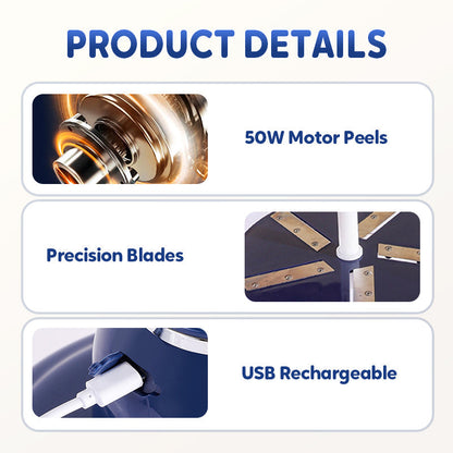 PeelMaster – Draagbare automatische fruit- en groenteschiller | 50% korting