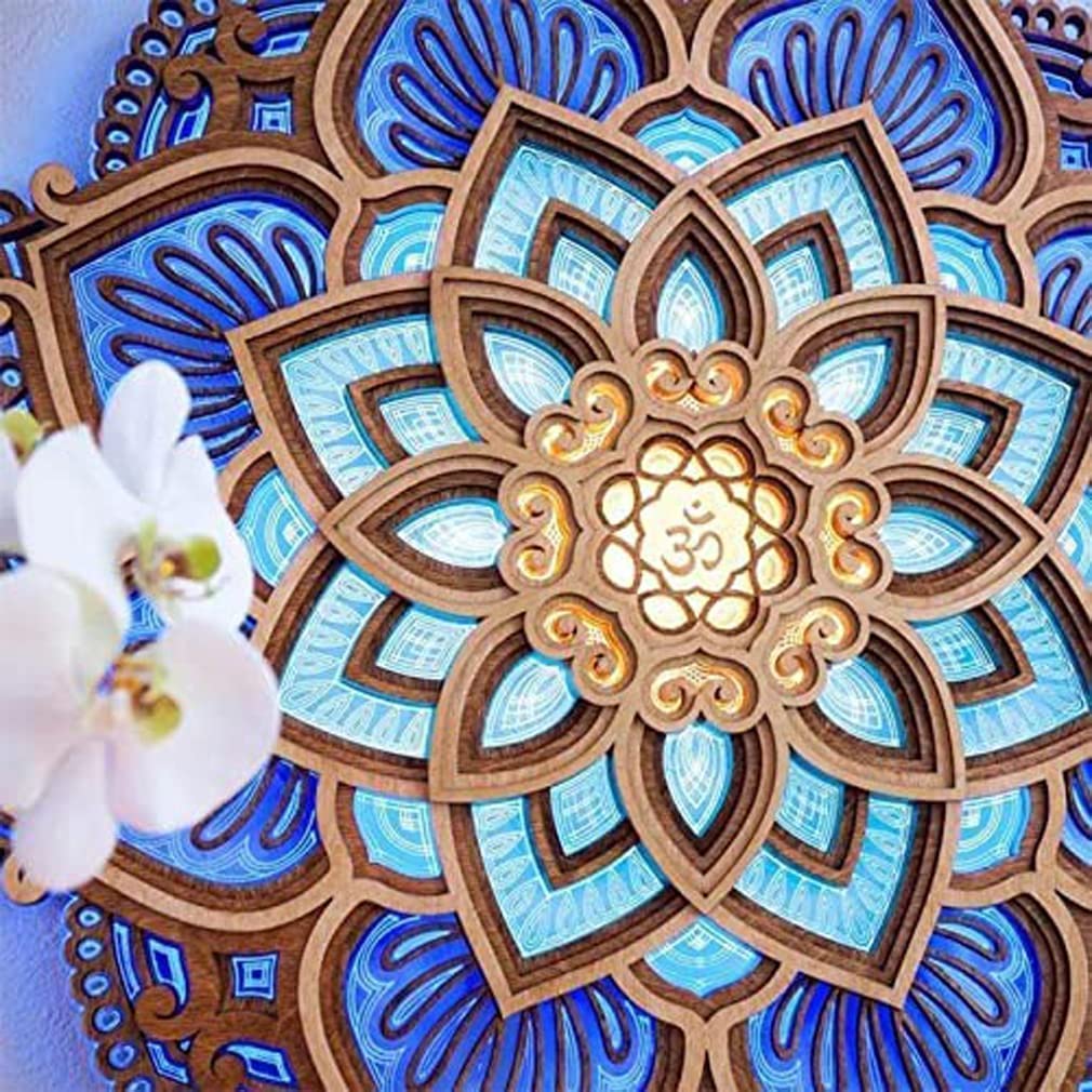 Lumora – Mandala LED-wandlamp | 50% KORTING