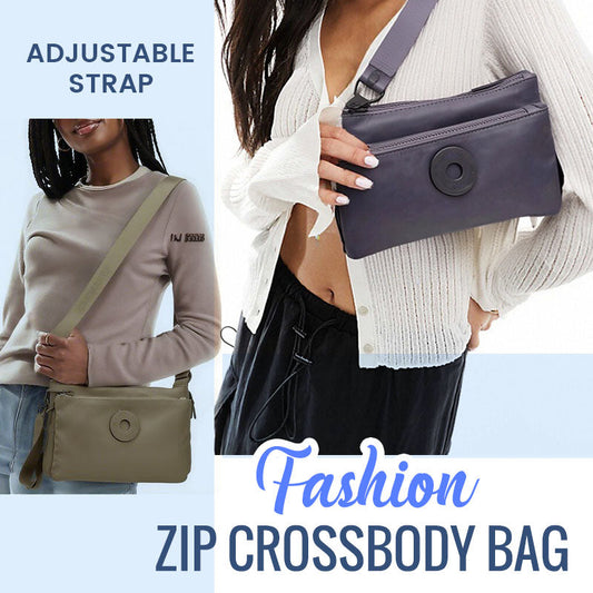 ZipStyle™ – Slanke crossbodytas | 50% korting
