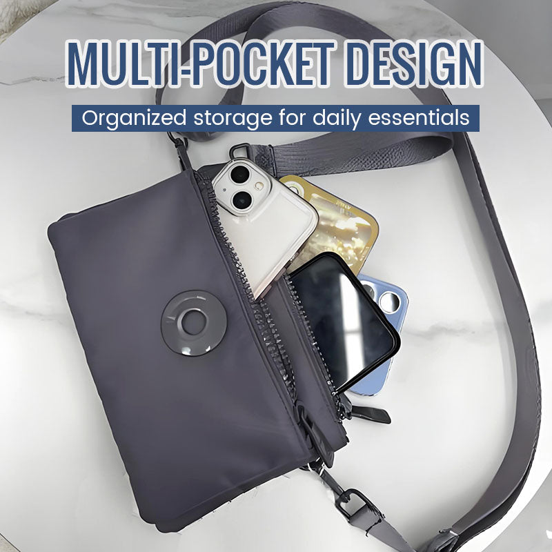 ZipStyle™ – Slanke crossbodytas | 50% korting