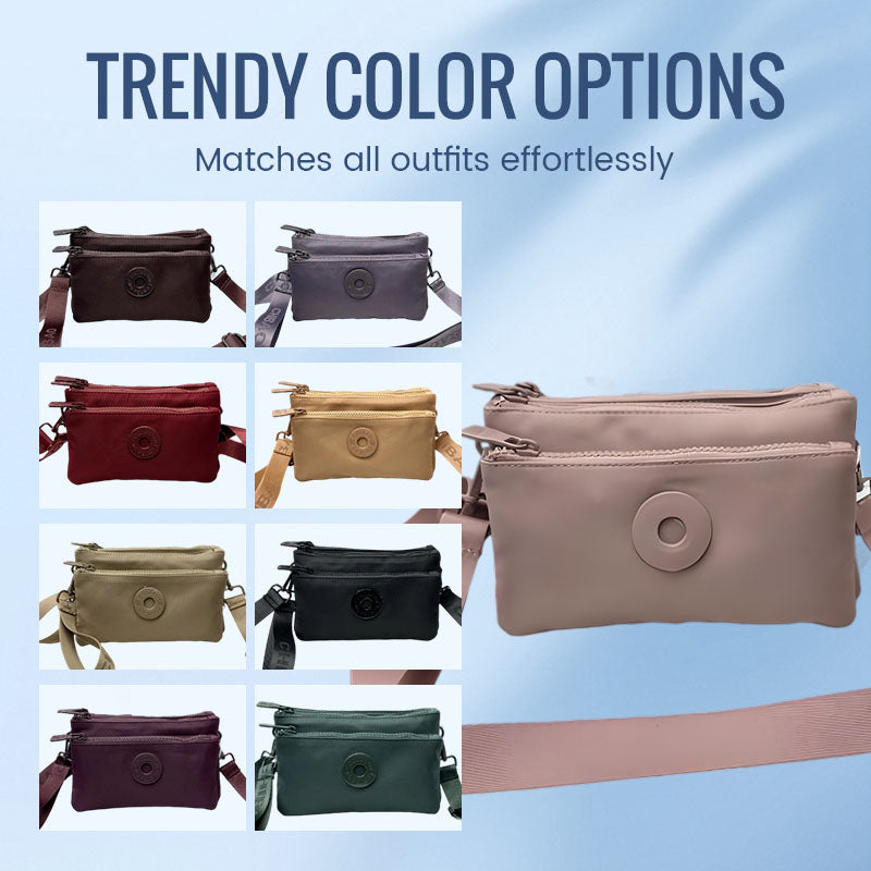 ZipStyle™ – Slanke crossbodytas | 50% korting