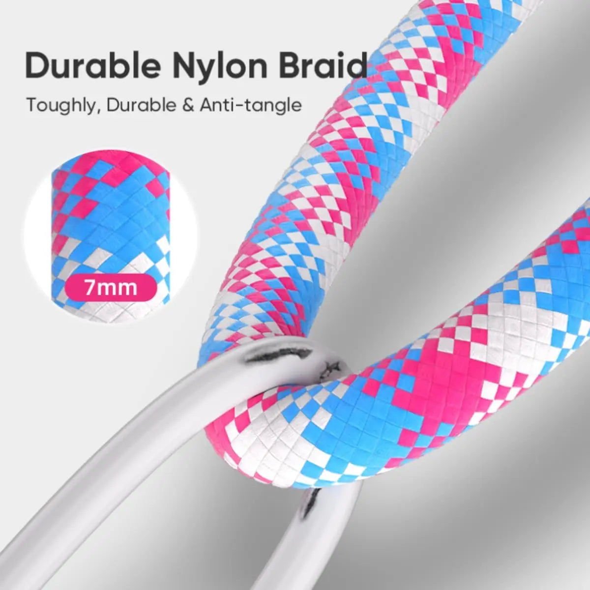 ChargeLanyard – 2-in-1 snellaad- en datakabel | 1+1 GRATIS