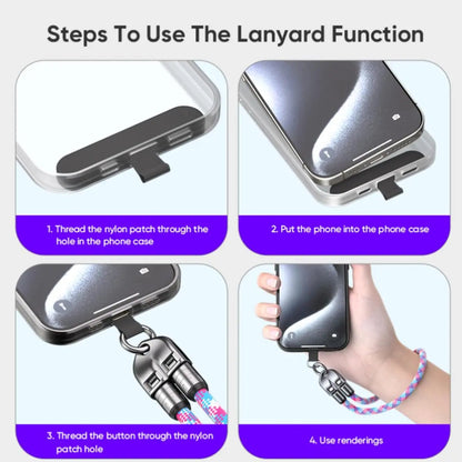 ChargeLanyard – 2-in-1 snellaad- en datakabel | 1+1 GRATIS