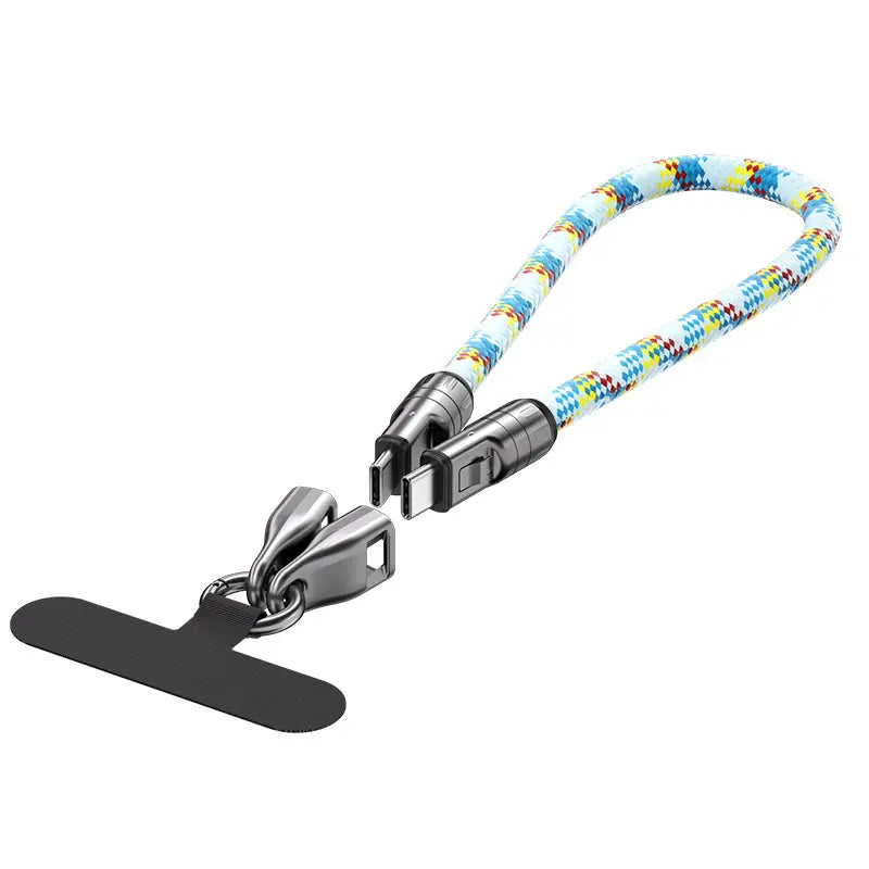 ChargeLanyard – 2-in-1 snellaad- en datakabel | 1+1 GRATIS