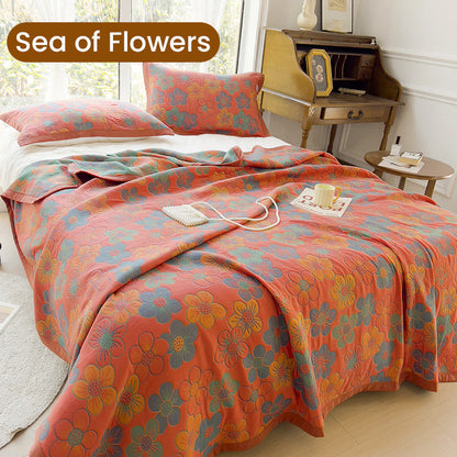 CottonDream – Multifunctionele dubbelzijdige katoenen deken | 50% KORTING