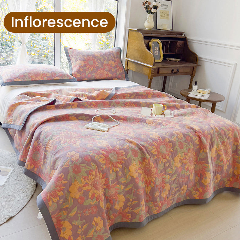 CottonDream – Multifunctionele dubbelzijdige katoenen deken | 50% KORTING