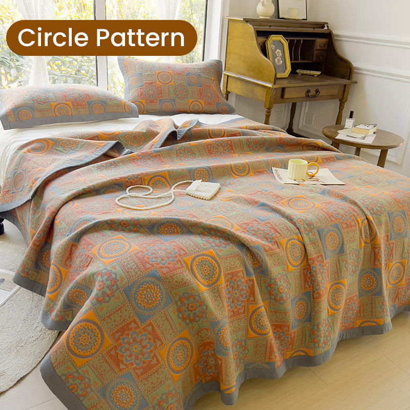 CottonDream – Multifunctionele dubbelzijdige katoenen deken | 50% KORTING