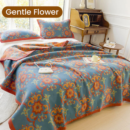 CottonDream – Multifunctionele dubbelzijdige katoenen deken | 50% KORTING