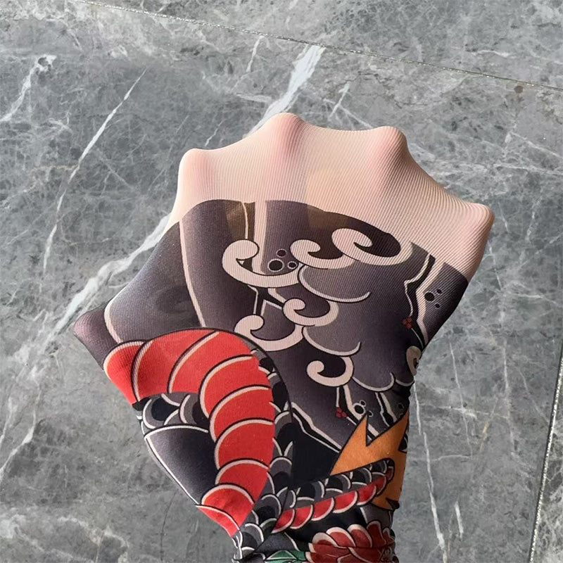 InkyLeg™ – Rekbare beenmanchet met tatoeageprint | 1+1 GRATIS