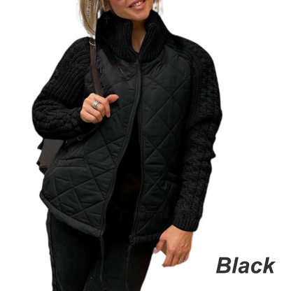 Beatrix™ – Patchwork Jas Warm & Licht | 50% KORTING