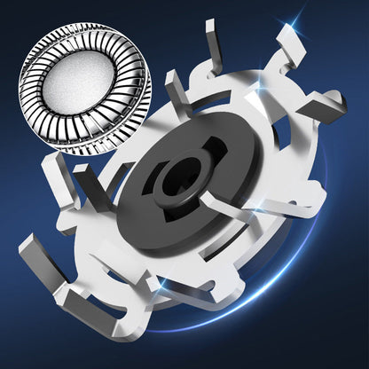 ShavePro – Transparant mini elektrisch scheerapparaat (IPX7 waterdicht)