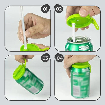 SipSafe – Kindvriendelijke siliconen deksel & rietje | 1+2 GRATIS