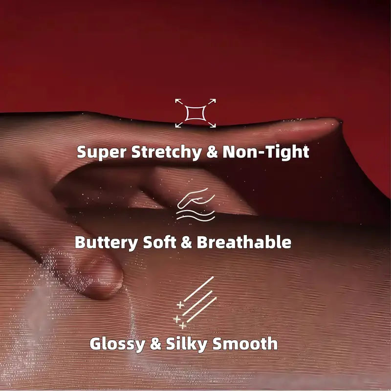 GlamShine – Glanzende, transparante damespanty | 1+1 GRATIS