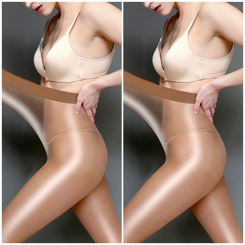 GlamShine – Glanzende, transparante damespanty | 1+1 GRATIS